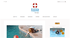Desktop Screenshot of drowningpreventionfoundation.com